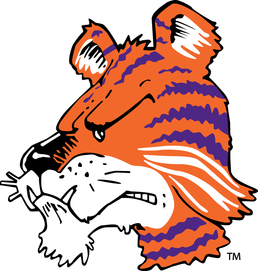 Clemson Tigers 1978-1992 Mascot Logo diy DTF decal sticker